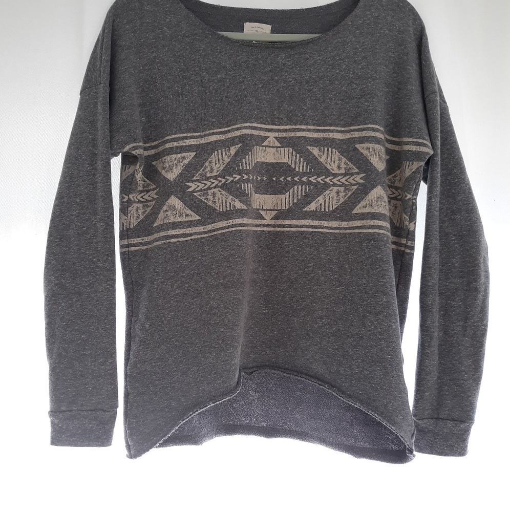 Womens Billabong Distressed Sweatshirt